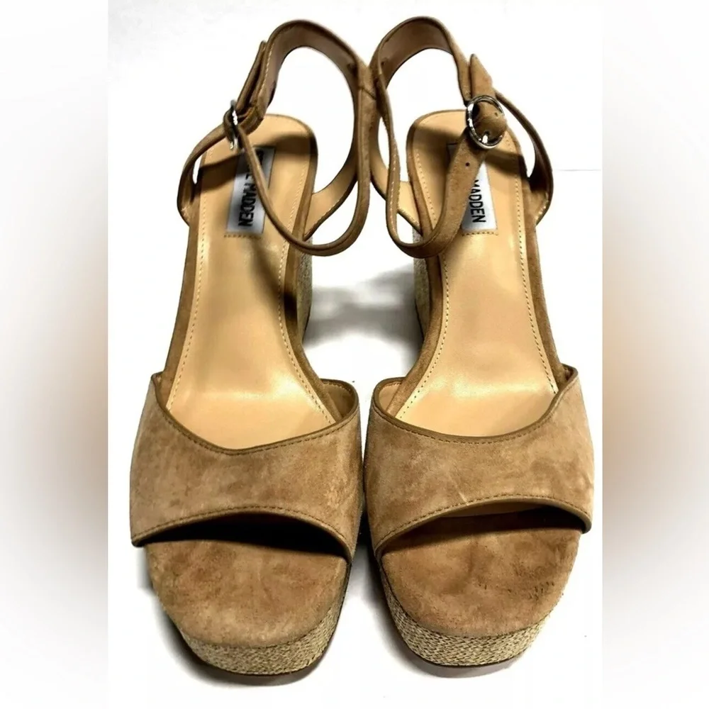 Steve Madden Women’s Binx Wedge Sandals, Size 8.5 M.